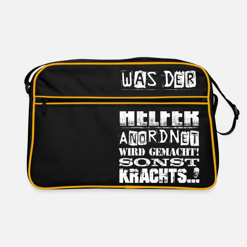 Beruf - Was der Entwicklungshelfer anordnet... Retro Tasche