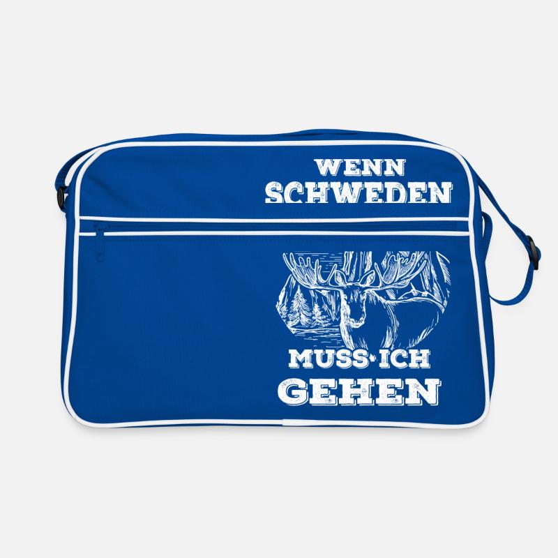 Wenn Schweden ruft Retro Tasche
