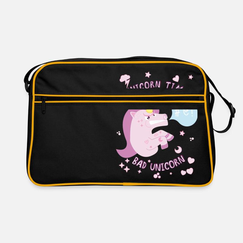 Bad Einhorn Retro Tasche