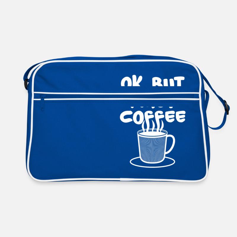 Ok, mais d'abord grain de café café caféine Sac Retro