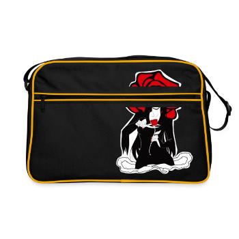 Morticia Addams - Sac Retro - noir/or - Devant