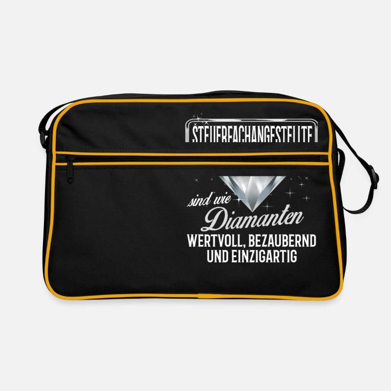 STEUERFACHANGESTELLTE -DM Retro Tasche