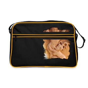 Position 1 - Sac Retro - noir/or - Devant