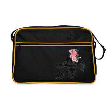 France - Sac Retro - noir/or - Devant