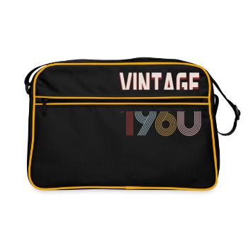 Millésime 1960 - Sac Retro - noir/or - Devant