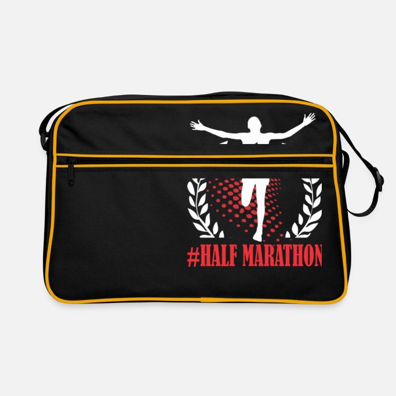 Semi-marathon Semi-marathon - Sac Retro - noir/or