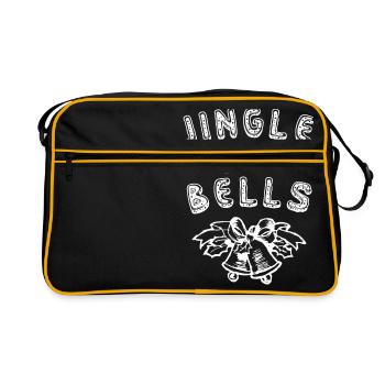 Jingle my bells - Retro Bag - black/gold - Front