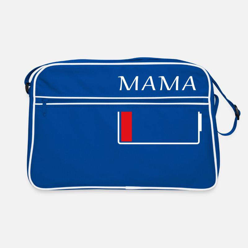 Mama battery empty Retro Bag