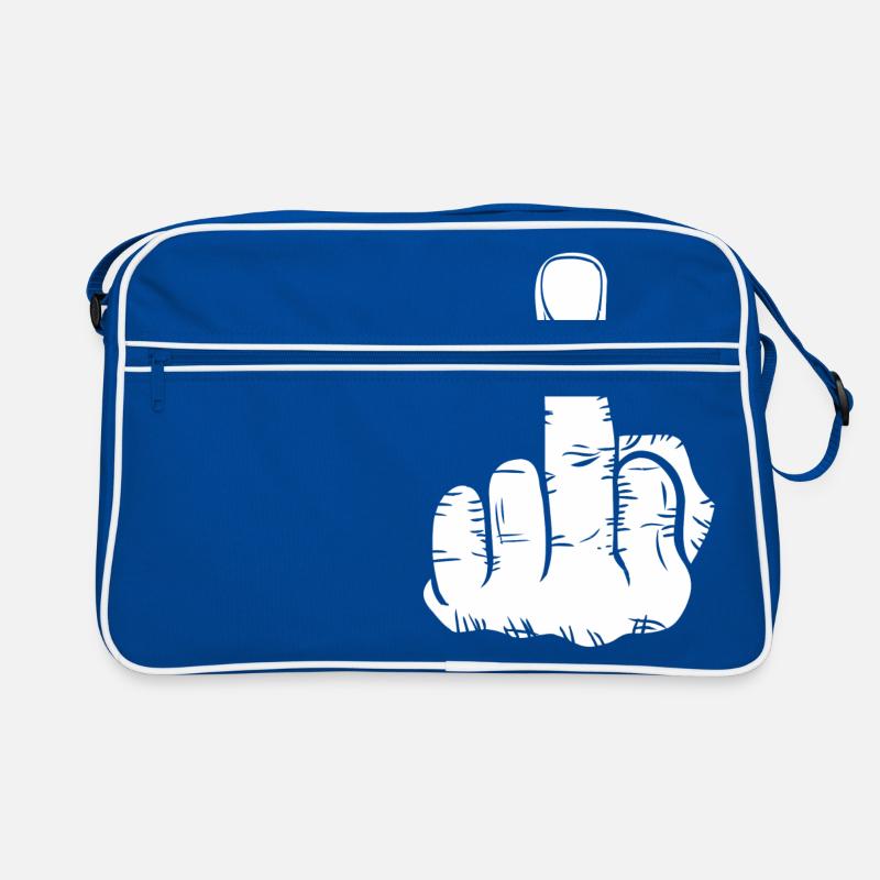 Middle finger! present Retro Bag