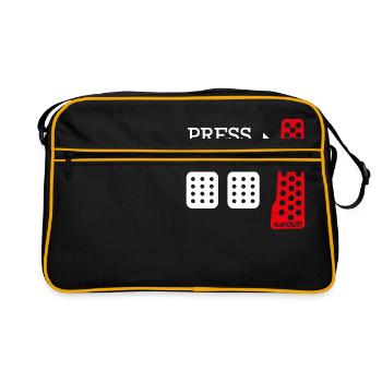 Press Here - Sac Retro - noir/or - Devant
