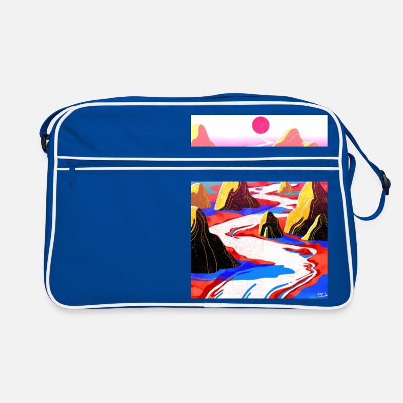 ROTER FLUSS Retro Tasche