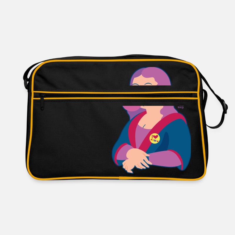 Mona Lisa Chicle Retro Tasche