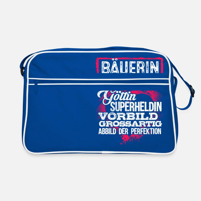 BÄUERIN - duden Retro Tasche