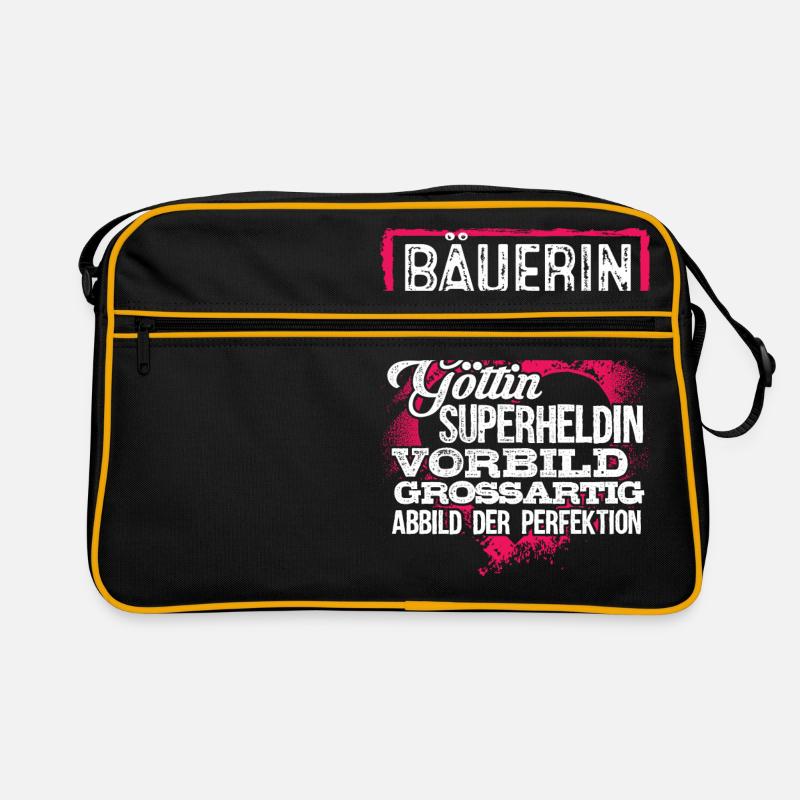 BÄUERIN - duden Retro Tasche