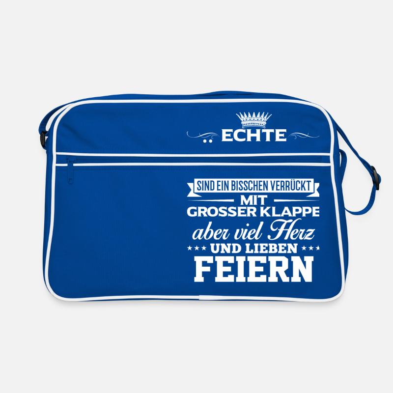 FEIERN - liebe Retro Tasche