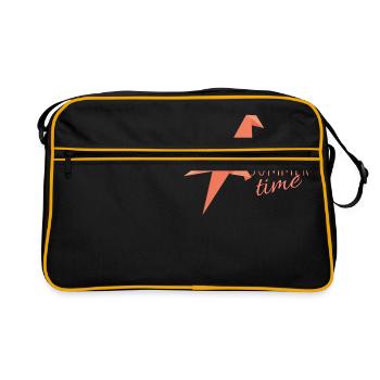 été - Sac Retro - noir/or - Devant