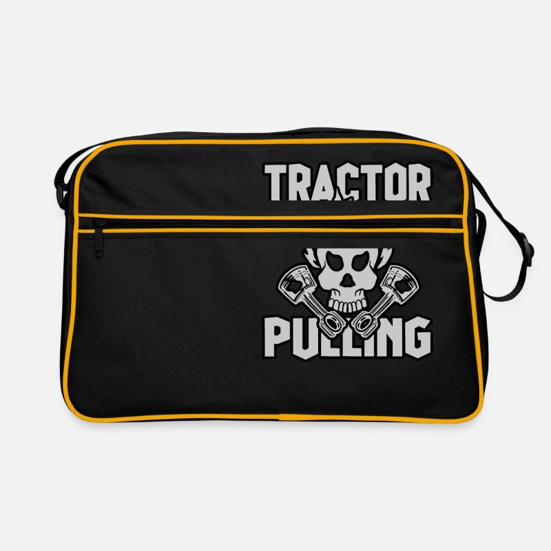 Tractor Pulling Power Full Pull Motorsport Gift Retro Bag
