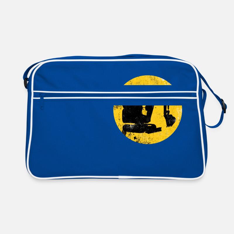 Bagger Power Shovel Kleinkind Digger Boys Geschenk Retro Tasche