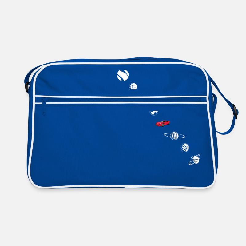 Tesla in Space Solar System SpaceX Retro Bag