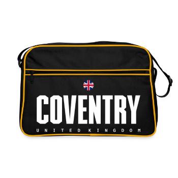 Coventry - Sac Retro - noir/or - Devant