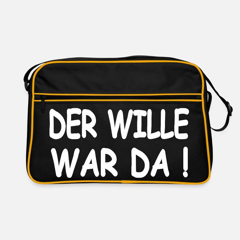 Auto - Retro Tasche - Schwarz/Gold