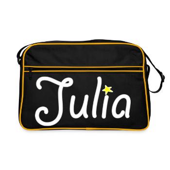 Julia - Sac Retro - noir/or - Devant