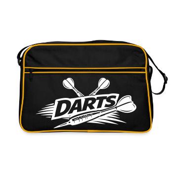 Darts Dart - Retro Bag - black/gold - Front