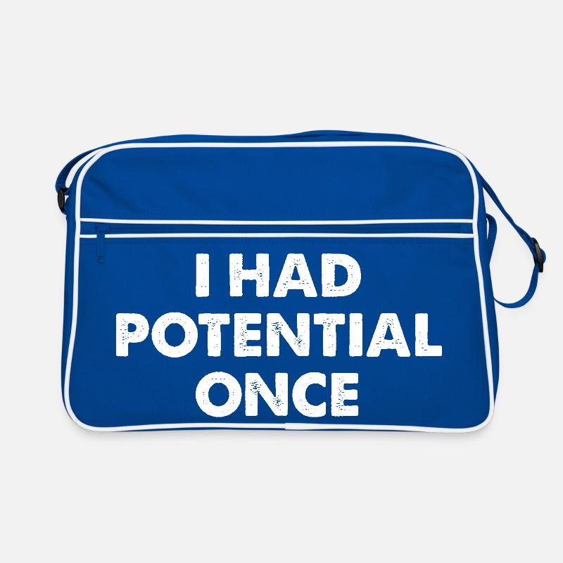 J’avais du potentiel autrefois Sac Retro