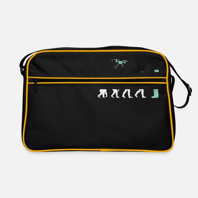 Evolution Drone T-Shirt I Modèle I cadeau Sac Retro