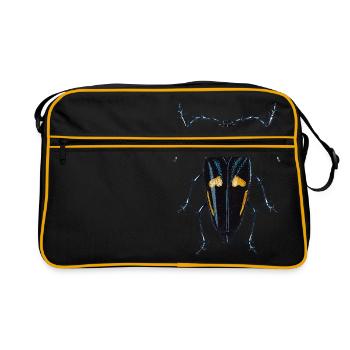Insekt - Retro Tasche - Schwarz/Gold - Vorne