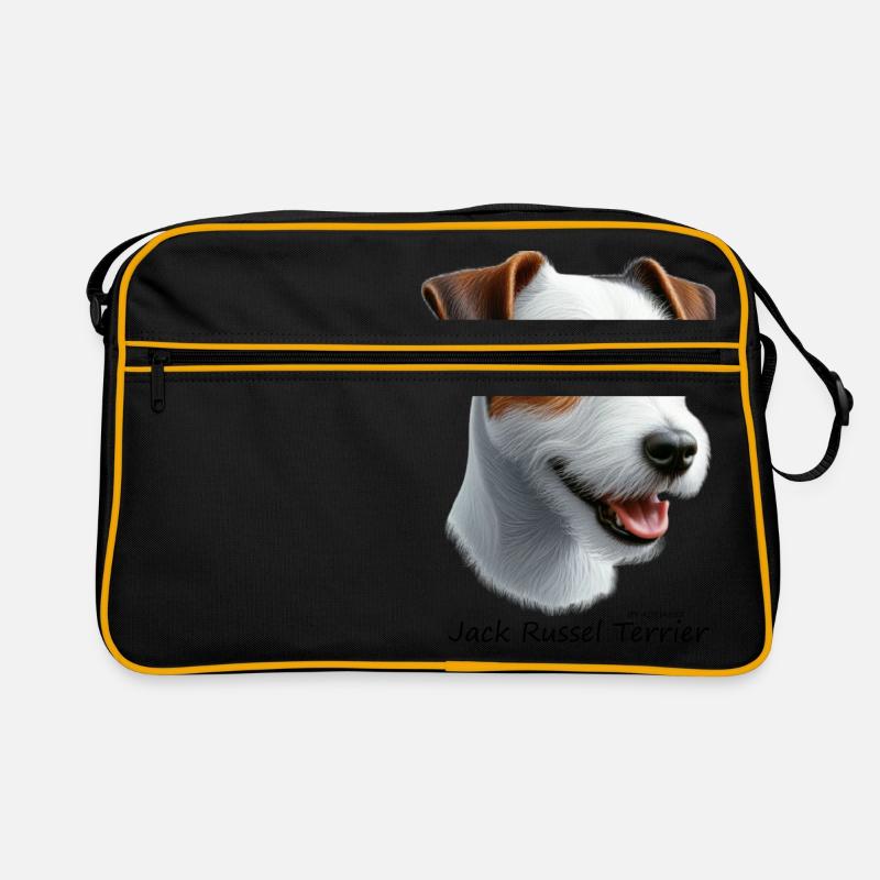 FFF - Retro Tasche - Schwarz/Gold