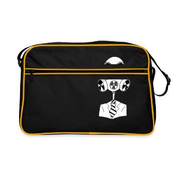sake mesh - Retro Bag - black/gold - Front