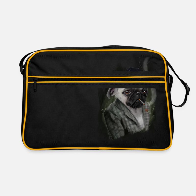 mops Retro Tasche