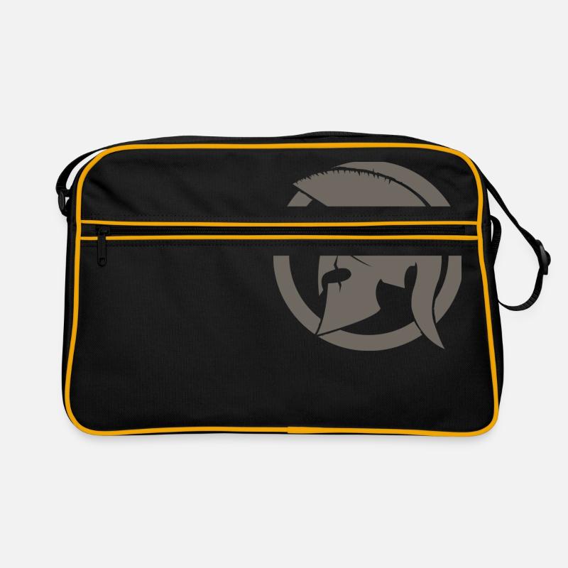 Gray Spartan Retro Bag