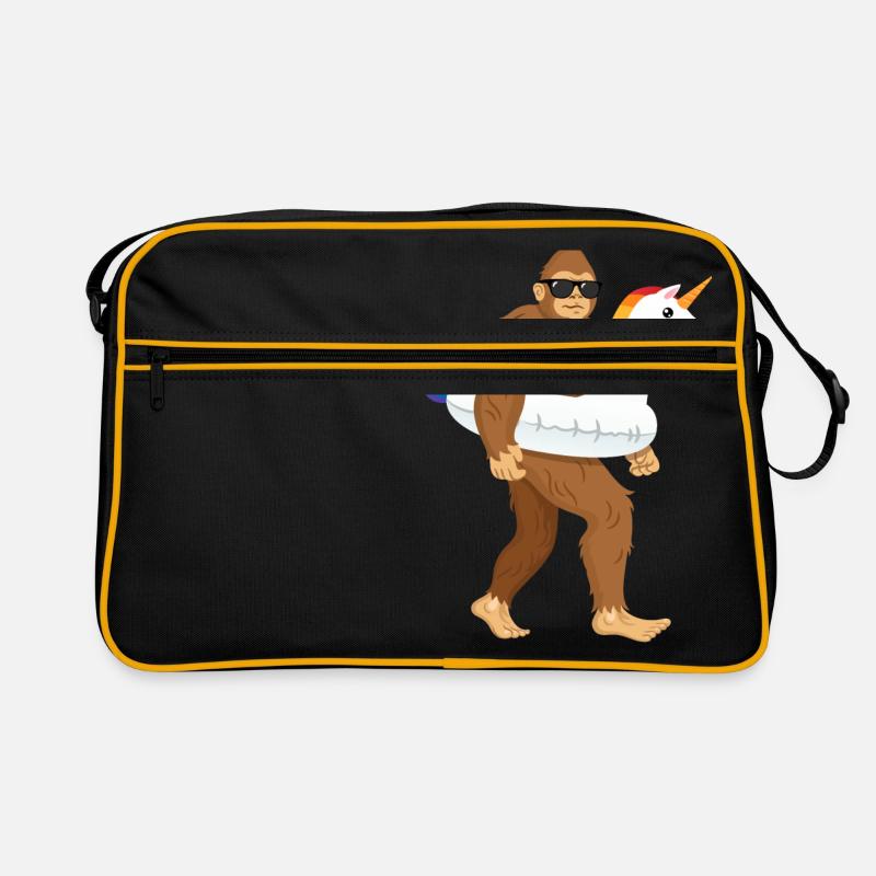 Bigfoot Unicorn Float Retro Bag
