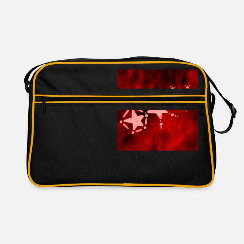 THREE RED STARS Retro Bag