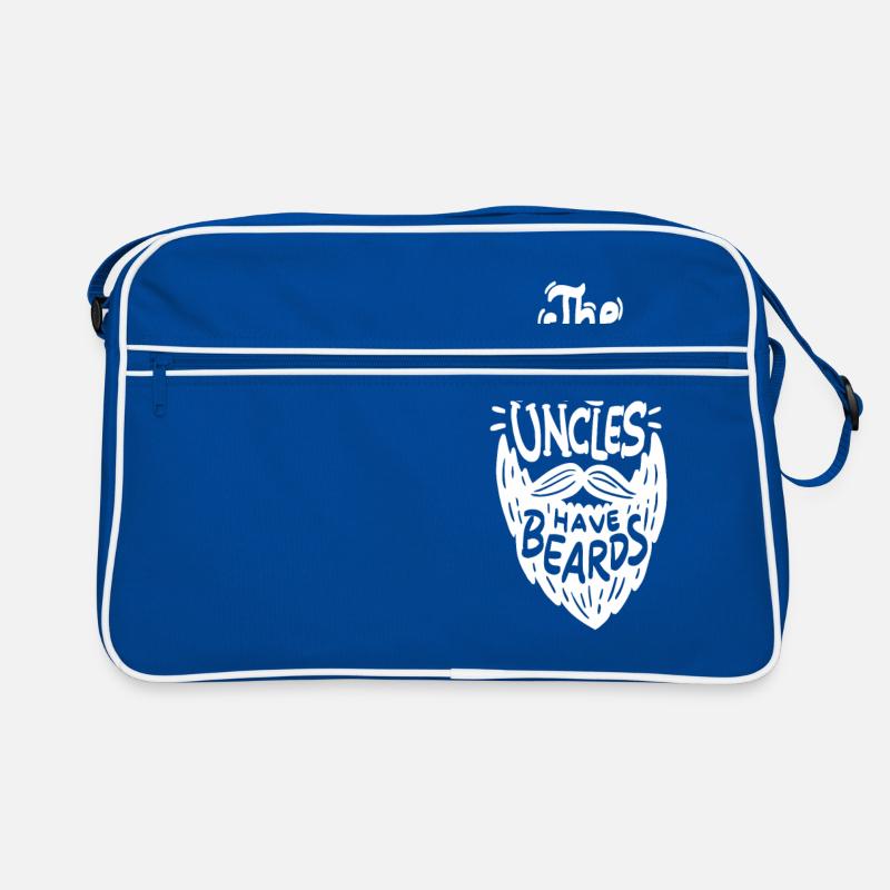 The Best Uncles Have Beards - Bart Vollbart Rasur Retro Tasche