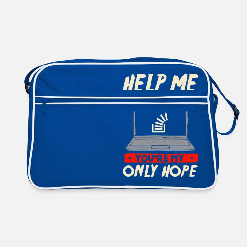 help me stack overflow you are my only hope Retro Bag