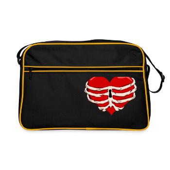 Set me free - Retro Bag - black/gold - Front