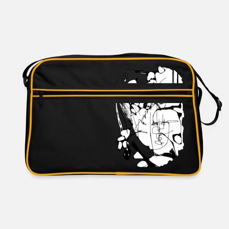 Liberté d'interprétation 2 - Sac Retro - noir/or