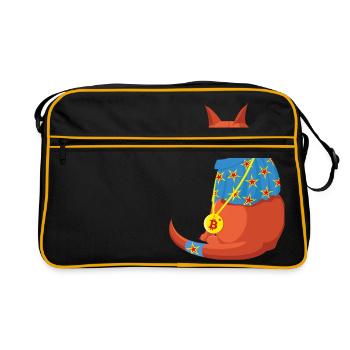 Kater Karl, chef de la famille - Sac Retro - noir/or - Devant