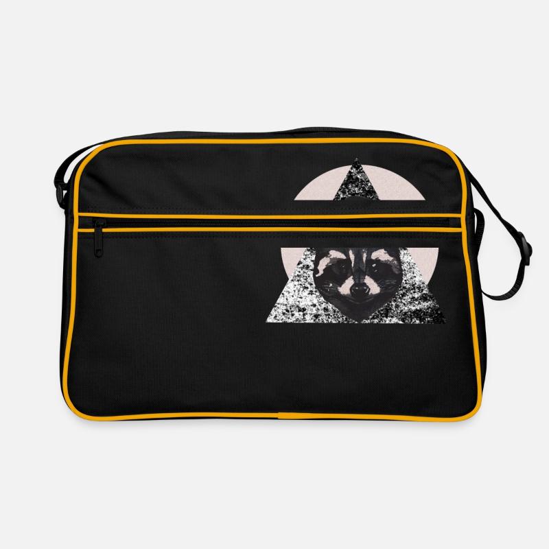 raton laveur Sac Retro