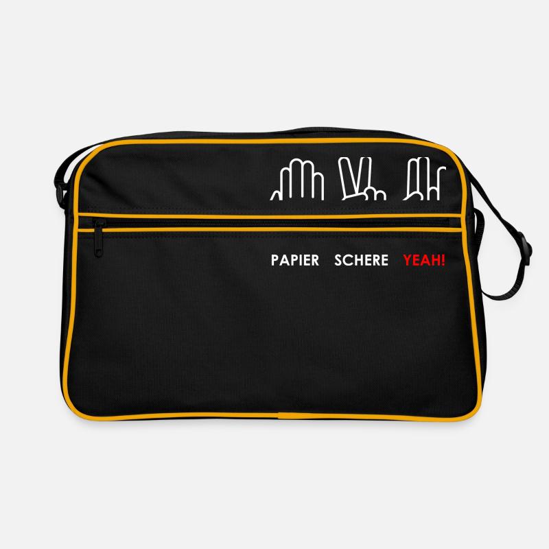 Tuning 02 - Retro Tasche - Schwarz/Gold