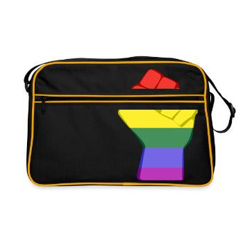 LGBT Faust - Sac Retro - noir/or - Devant