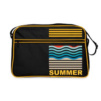 Été - Sac Retro - noir/or - Devant