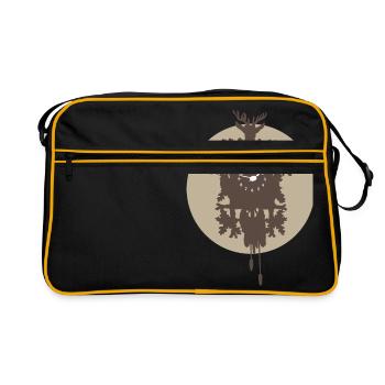 black forest Black Forest Cuckoo Clock Schiltach - Retro Bag - black/gold - Front