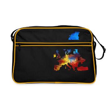 Europe - Retro Bag - black/gold - Front