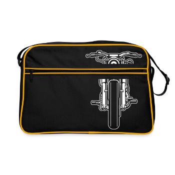 Moto Moto 03_weiß - Sac Retro - noir/or - Devant