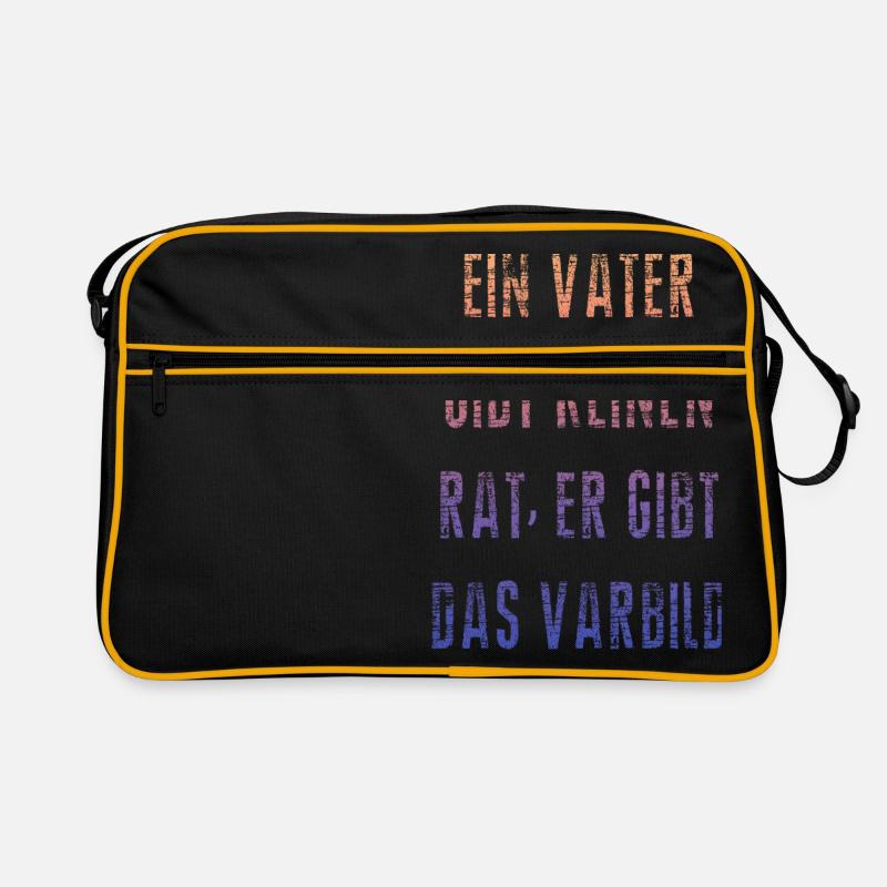 Alles gute zum Vatertag Retro Tasche