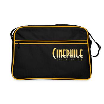 Cinéphile: Hollywood classique - Sac Retro - noir/or - Devant